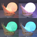 Axyaa Snail Night Light: Cute Bedside Desk Lamp for Kids Room Decoration