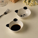 Axyaa Panda Steamed Egg Bowl Set with 160ml Dipping Dish