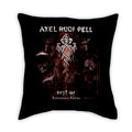 Axyaa Printed Polyester Throw Pillow Cover Square Zipper Pillow Cases