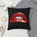 Axyaa Decorative Square Pillowcase: Polyester Cushion Cover for Home Living Room