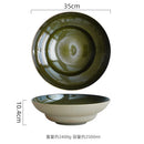 Axyaa Coarse Pottery Bowl Set for Restaurant Soup Salad Pasta Dessert Molecular Cuisine