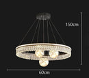 Axyaa Luxury LED Pendant Chandelier for Living & Dining Room Decor