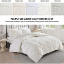 Axyaa Tufted Chenille Cotton Duvet Set with Shams - King/Cal Kin - Modern Luxe