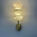 Axyaa Marble Wall Lamp Pure Copper Designer Art Wall Light