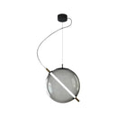Axyaa Glass Ball Pendant Light Chandelier for Children's Room