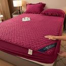 Axyaa Maternal & Infant Crystal Fleece Padded Sheet - All-Inclusive Mattress Cover