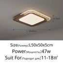 Axyaa Cream Minimalism LED Ceiling Light for Bedroom Living Room Home Decor