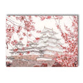Axyaa Sakura Rose Peony Hot Air Balloon Wall Art Canvas Painting