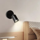 Axyaa Macaron Iron Wall Lamp: Modern Nordic Rotatable LED Light for Home Decor