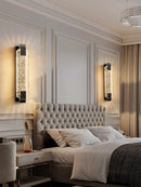 Axyaa Crystal Wall Lamp: Light Luxury for Living Room, Bedroom, Villa Stair
