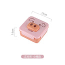 Axyaa Kids Bento Lunch Box | Microwavable & Leakproof Food Storage Container