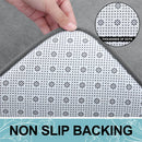 Axyaa Soft Memory Foam Bathroom Mat - Non-slip Absorbent Washable Rug