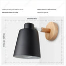 Axyaa LED Wrought Iron Wall Lamp for Living Room Bedroom Lighting E27