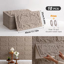 Axyaa 3D Stereo Rock Brick Wall Stickers | Self-Adhesive Slate Tiles | Indoor/Outdoor Décor