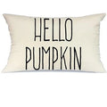Axyaa Autumn Pumpkin Maple Leaf Decorative Pillowcase 30X50cm
