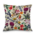 Axyaa Night Rose Linen Pillowcase - Decorative Floral Pillow Covers for Home Decor