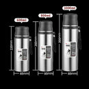 Axyaa Stainless Steel Vacuum Flask - Large Capacity Thermal Bottle