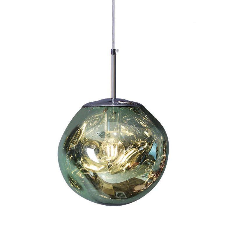 Axyaa LED Pendant Lava Lamp: Modern PVC Lighting for Home Decor & Kitchen Fixtures
