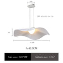 Axyaa Modern LED Fabric Chandelier for Dining Room & Living Room