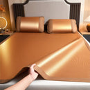 Axyaa Bamboo Cooling Mat 2025: Summer Student Home Comfort, Breathable Washable Bed Sheet