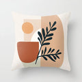 Axyaa Mid Century Geometry Abstract Pillow Case for Home Sofa Decor