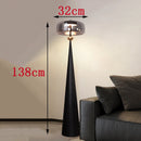 Axyaa LED Floor Lamp - Remote Control Dimming, Modern Minimalist Design
