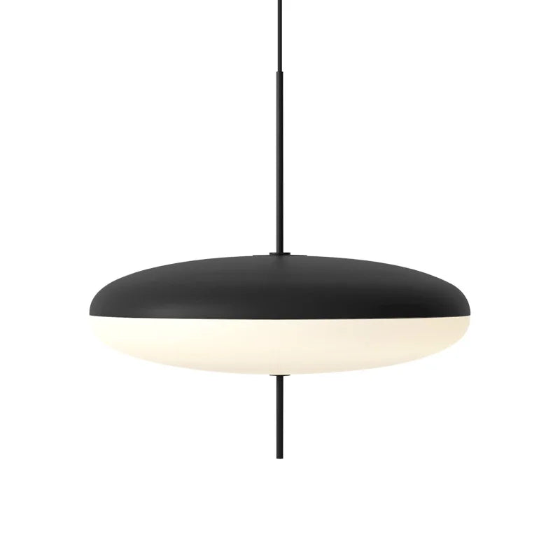 Axyaa Modern LED Black & White Chandelier for Restaurant, Living Room, Bedroom.
