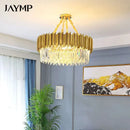 Axyaa Luxury Crystal Chandelier for Home Living Room and Dining Room