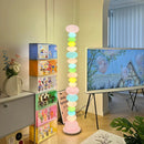 Axyaa LED Floor Lamp - Remote Control Dimming, Minimalist Nordic Ins Style