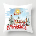 Axyaa Christmas Series Pillowcases 40x40-60x60 Home Decor Customizable for Holiday Celebrations
