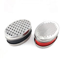 Axyaa Stainless Steel Grater: Double-sided Cheese & Vegetable Tool