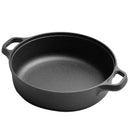 Axya Cast Iron Wok Pan Non-Stick Cookware Thickened Manual Pot