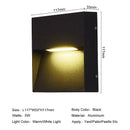 Axyaa Outdoor Waterproof Foot Light for Landscape Courtyard Garden Wall - Stairs Step Wall Light