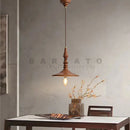Axyaa Wooden Hanging Light Fixture for Modern Indoor Lighting