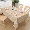 Axyaa Stain-Proof Washable Rectangle Tablecloth for Dining Room & Kitchen