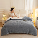 Axyaa Jacquard Velvet Winter Blanket - Cozy & Weighted Single/Double Comforter