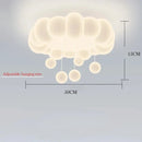 Axyaa Cloud LED Pendant Lights - Modern Acrylic Ceiling Lamps for Home & Restaurant