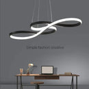 Axyaa LED Cord Pendant Chandelier - Nordic Design - 48w Hanging Lamp