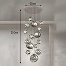 Axyaa Modern LED Chandelier Pendant Light Ceiling Lamp for Stylish Indoor Dining Room