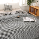 Axyaa Washed Quilted Blanket Bed Cover Double Quilted 150180200 Single Queen Summer