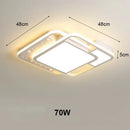 Nordic LED Ceiling Lamp by Axyaa: Modern Lustre for Home Decor & Kids' Room