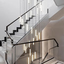 Axyaa LED Pendant Light Chandeliers for Living Room Staircase Indoor Lighting