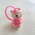 Axyaa Bear Silicone Straw Covers for 7-8mm Cups Cute Cartoon Cap
