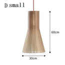 Axyaa Wooden Birdcage Pendant Light: Creative Zen Decoration for Living Room & Restaurant