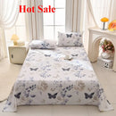 Axyaa Striped Print Cotton Mat Bed Sheet Set - Thick & Breathable