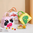 Cute Axyaa Kids Lunch Bag • Insulated Aluminum • Outdoor Picnic Food Storage Bag