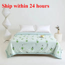 Axyaa Soft Silk Cool Feeling Printed Summer Quilt
