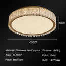 Axyaa Crystal LED Ceiling Lights for Modern Home Decor Lighting