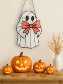 Axyaa Cute Ghost Hanging Decor, Acrylic Window/Wall Ornament for Festive Home Parties