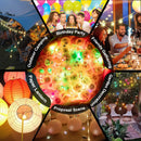 LED Balloon Lights - Axyaa Mini Round Ball Flash Lamp for Wedding Party Decor